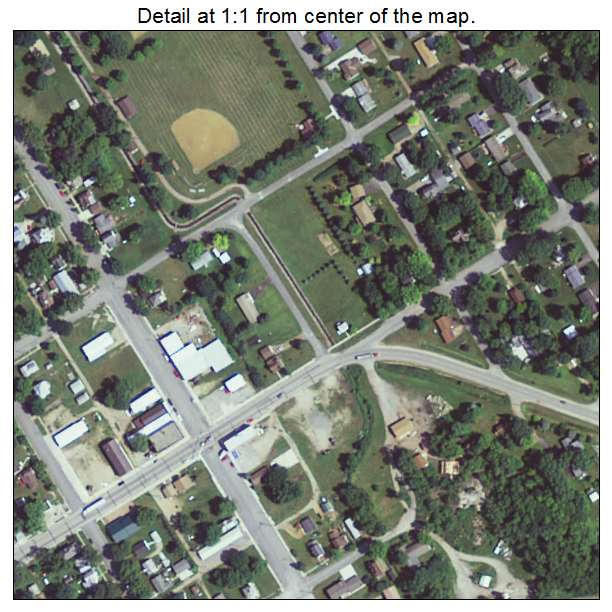 Morton, Minnesota aerial imagery detail