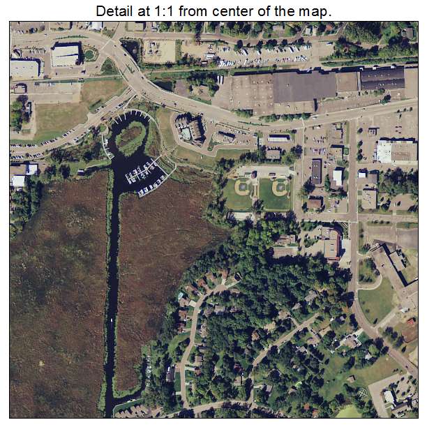 Mound, Minnesota aerial imagery detail
