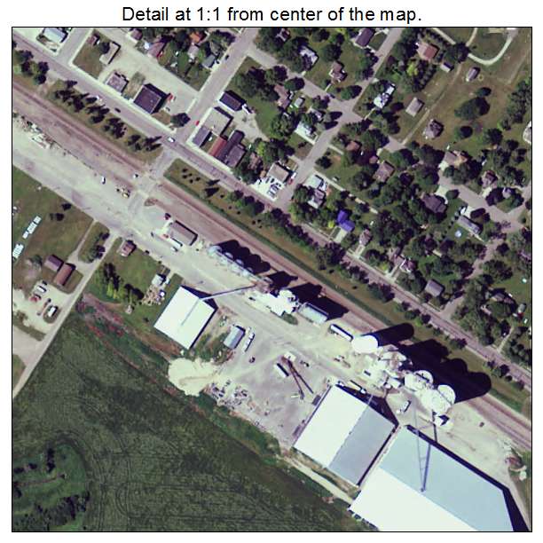 Murdock, Minnesota aerial imagery detail