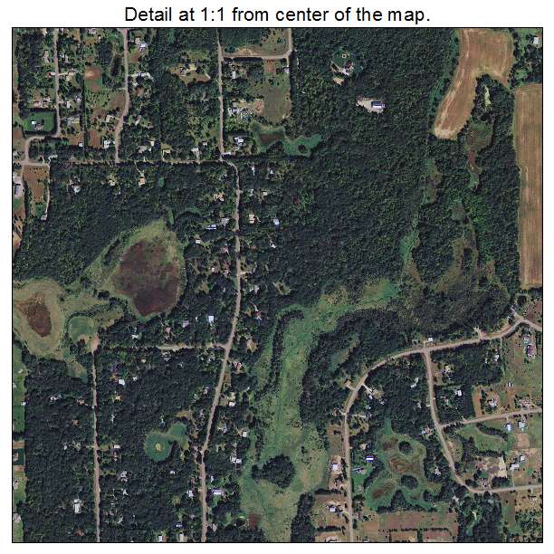 Oak Grove, Minnesota aerial imagery detail