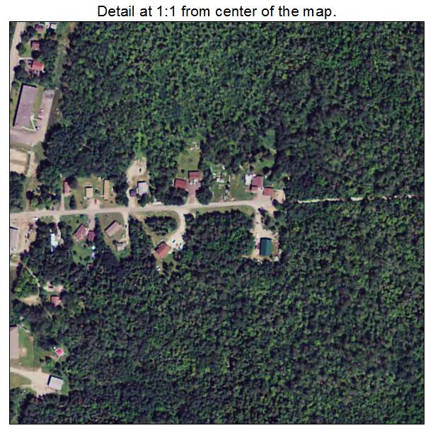 Orr, Minnesota aerial imagery detail