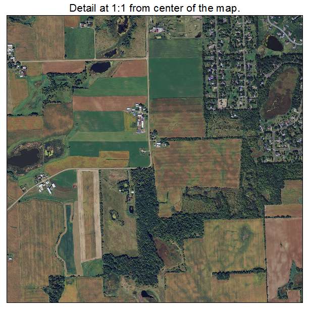 Otsego, Minnesota aerial imagery detail