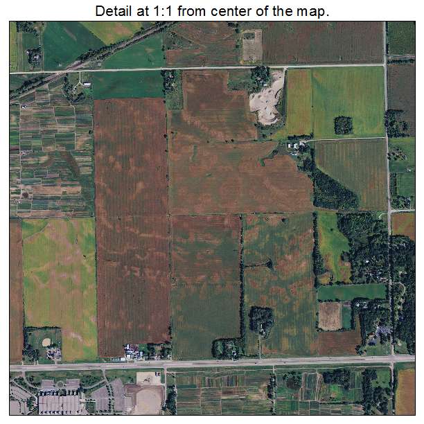 Rosemount, Minnesota aerial imagery detail