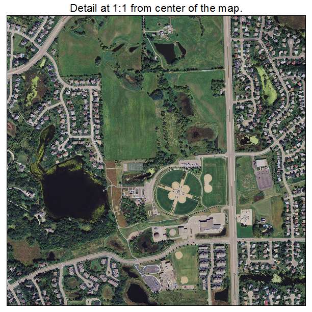 Savage, Minnesota aerial imagery detail