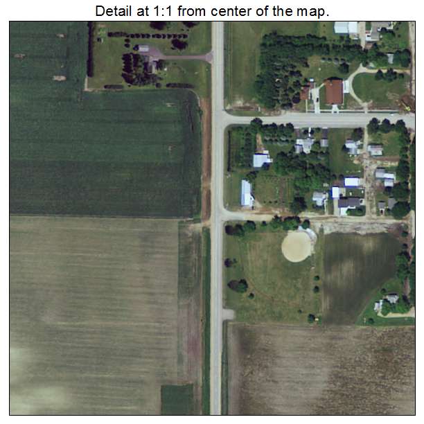 Seaforth, Minnesota aerial imagery detail