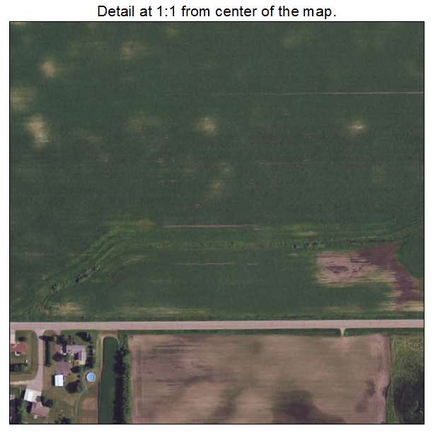 St Martin, Minnesota aerial imagery detail
