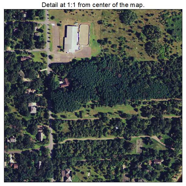 St Marys Point, Minnesota aerial imagery detail