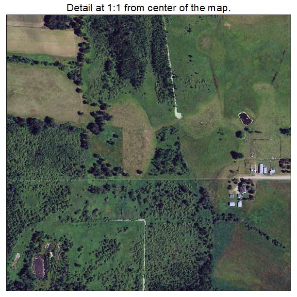 Staples, Minnesota aerial imagery detail
