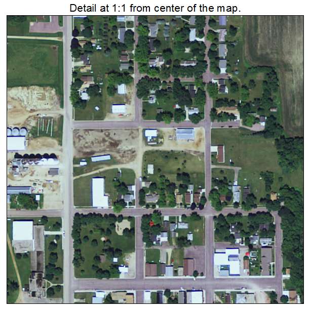 Storden, Minnesota aerial imagery detail