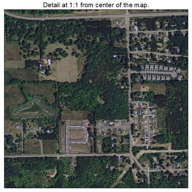 Taylors Falls, Minnesota aerial imagery detail