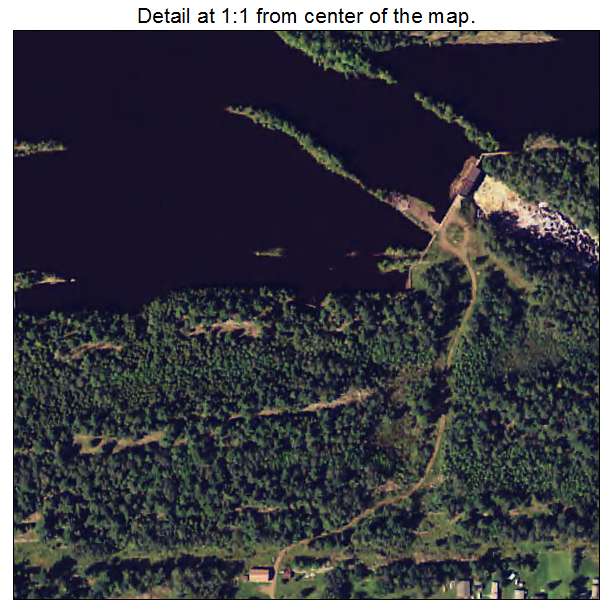 Thomson, Minnesota aerial imagery detail