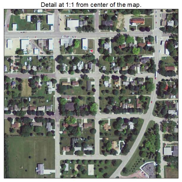 Trimont, Minnesota aerial imagery detail