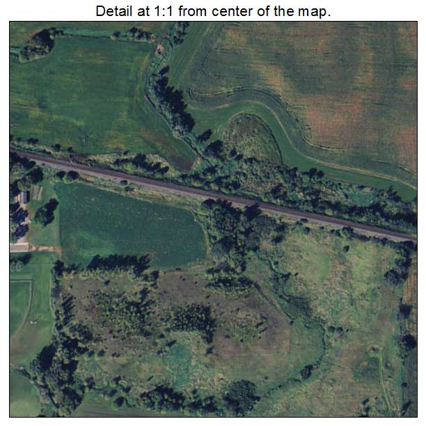 Watkins, Minnesota aerial imagery detail