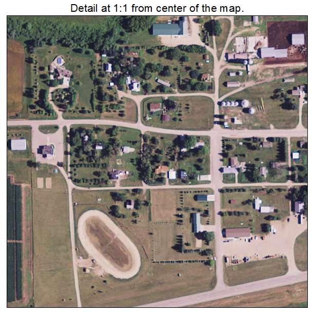 Westport, Minnesota aerial imagery detail