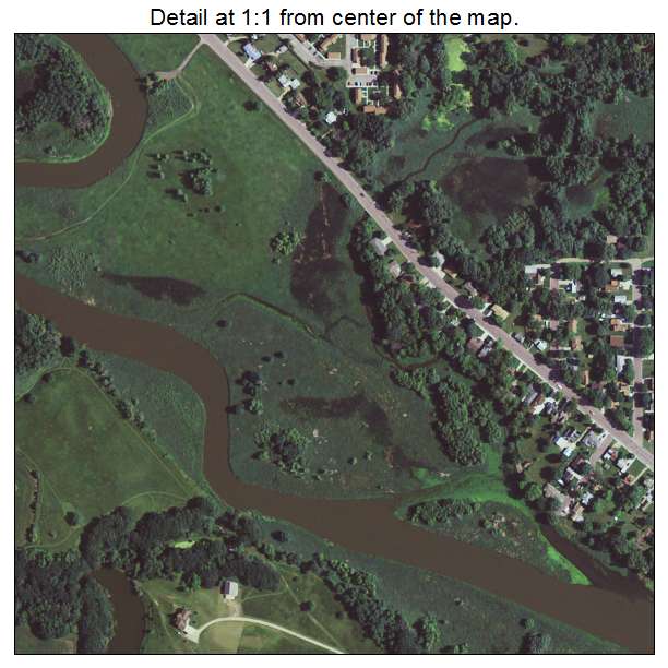 Windom, Minnesota aerial imagery detail