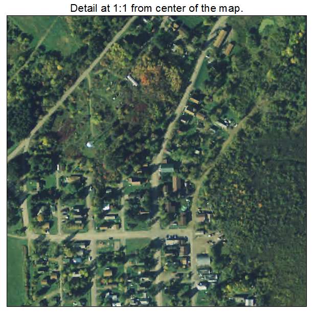 Winton, Minnesota aerial imagery detail
