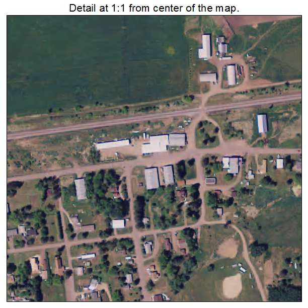 Wright, Minnesota aerial imagery detail
