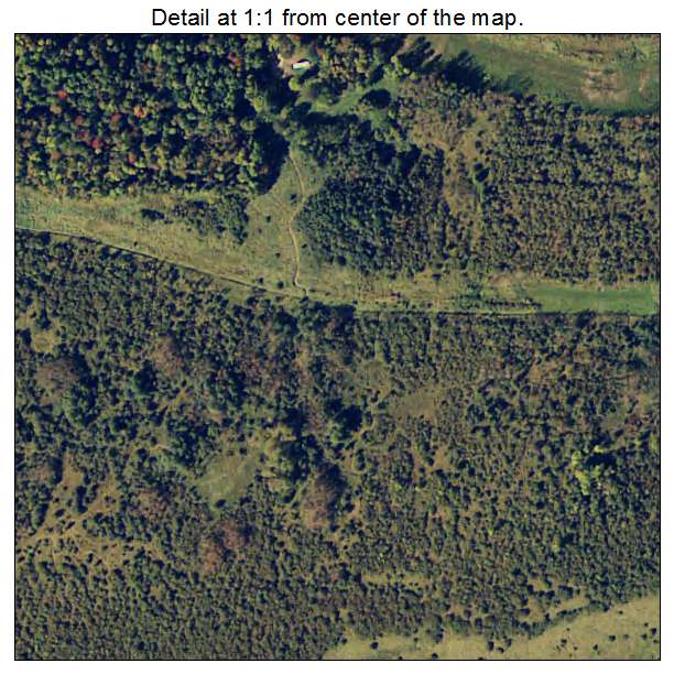 Zemple, Minnesota aerial imagery detail