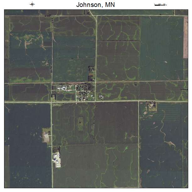 Johnson, MN air photo map