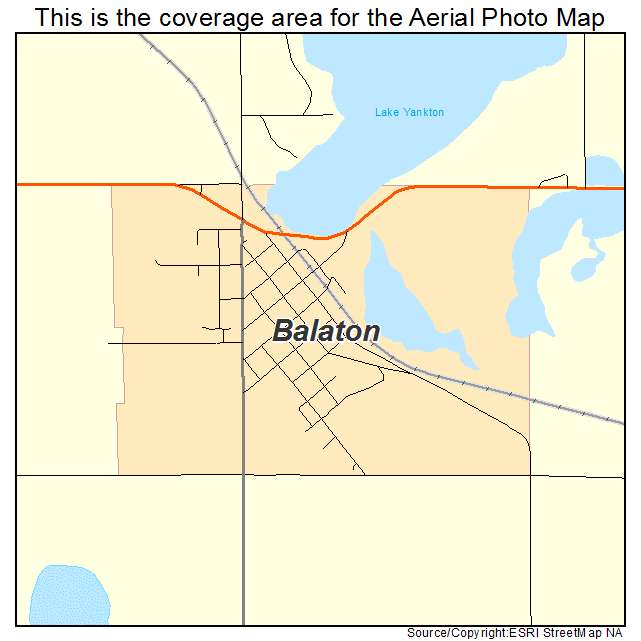 Balaton, MN location map 