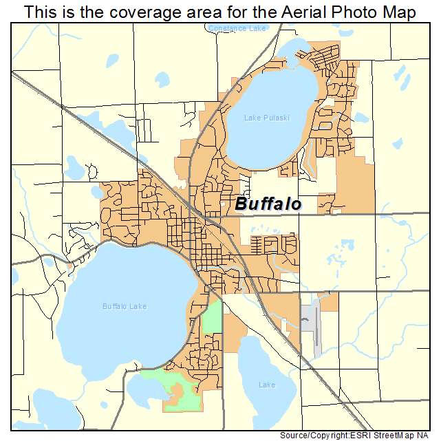 Buffalo, MN location map 