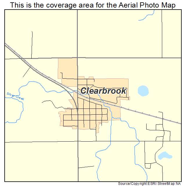 Clearbrook, MN location map 