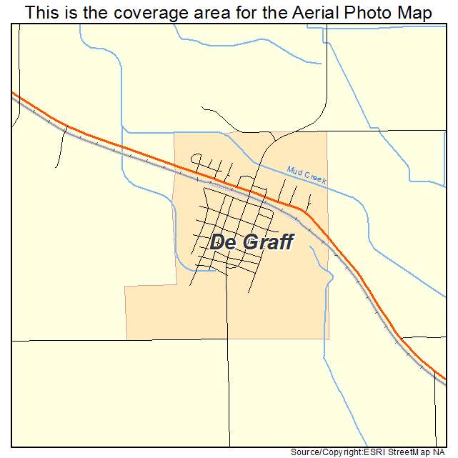 De Graff, MN location map 