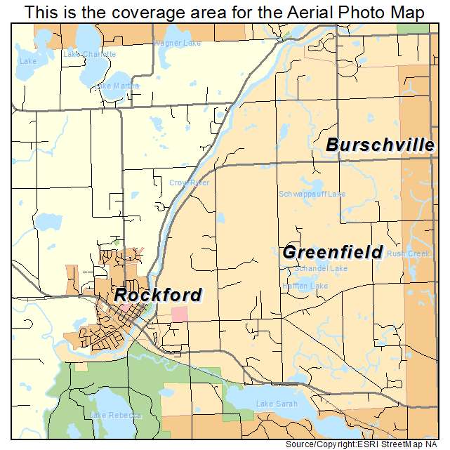 Greenfield, MN location map 