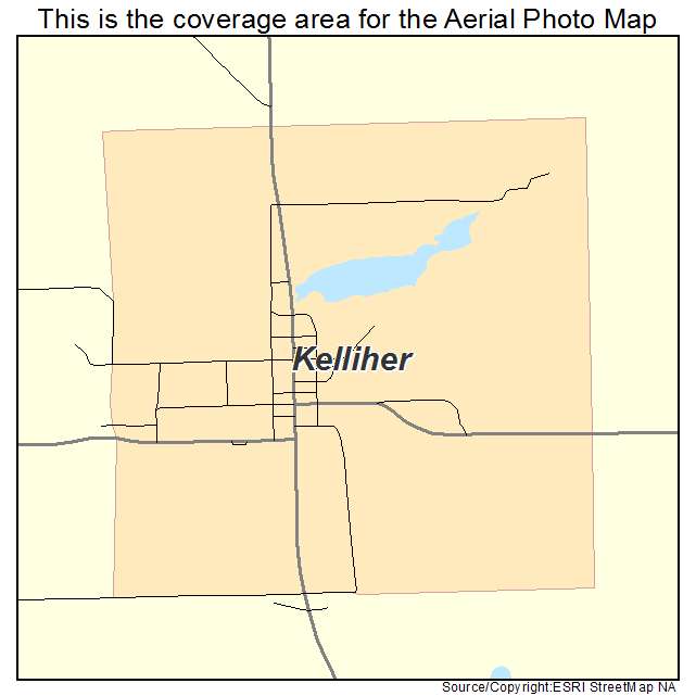 Kelliher, MN location map 
