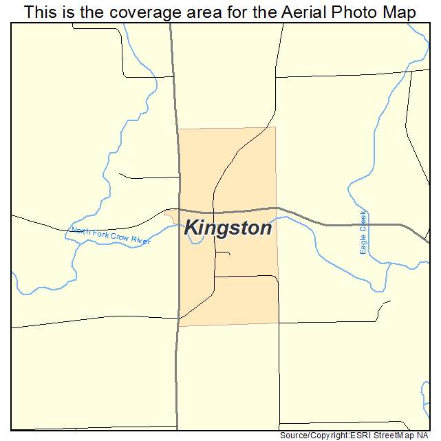 Kingston, MN location map 