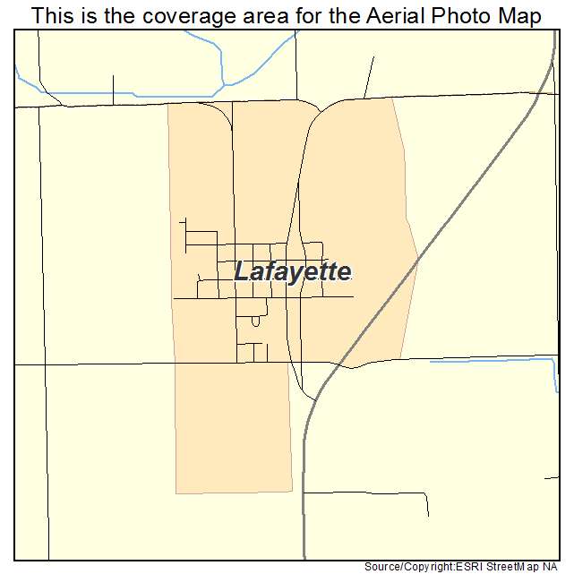 Lafayette, MN location map 