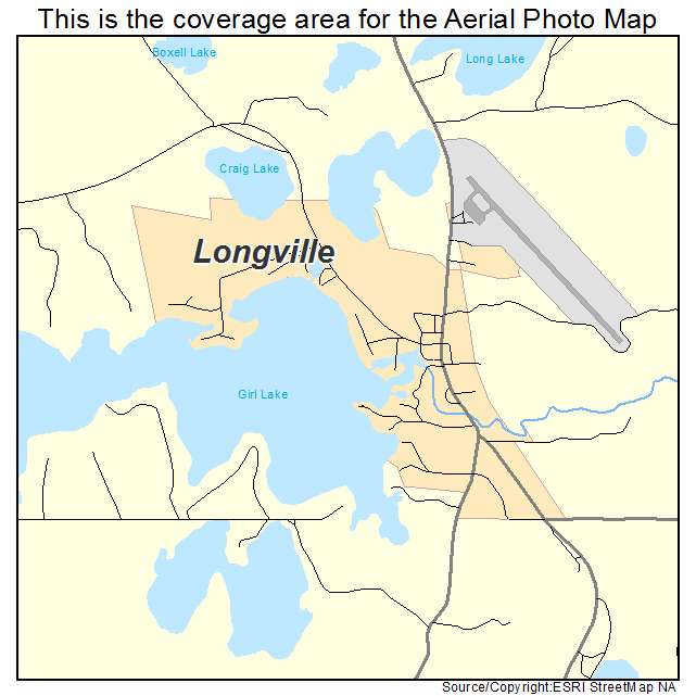 Longville, MN location map 