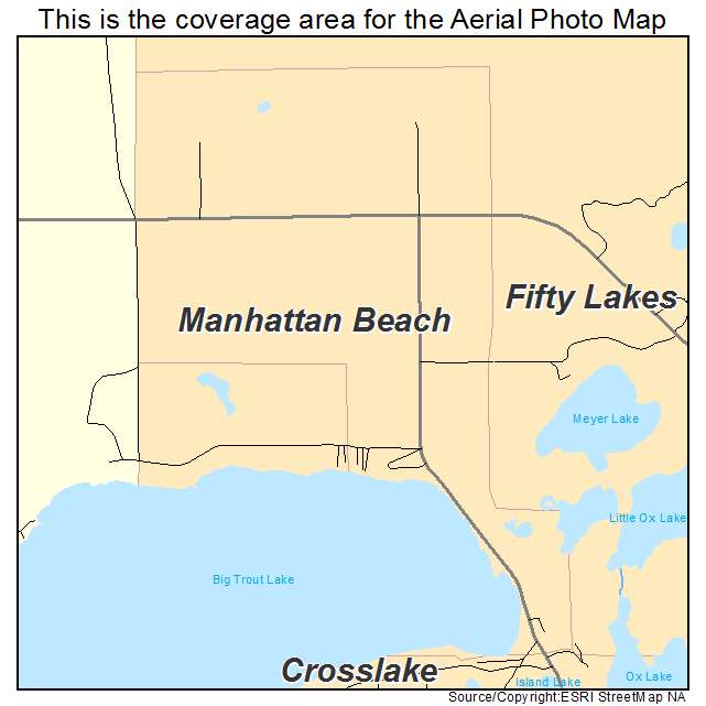 Manhattan Beach, MN location map 