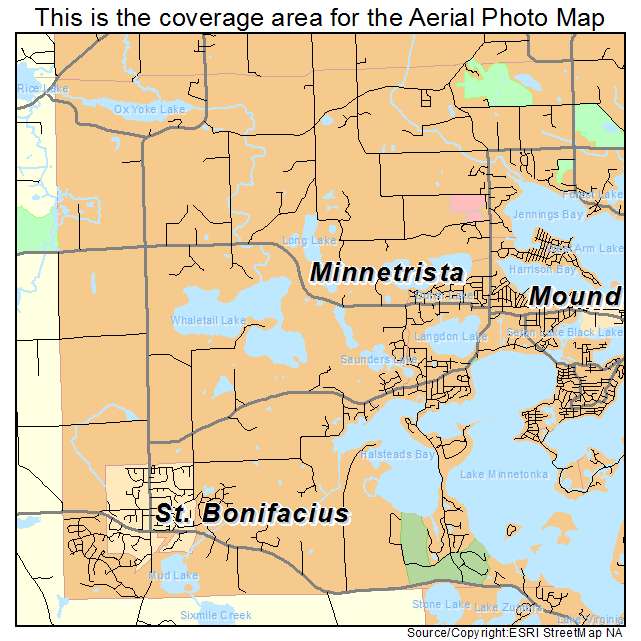 Minnetrista, MN location map 