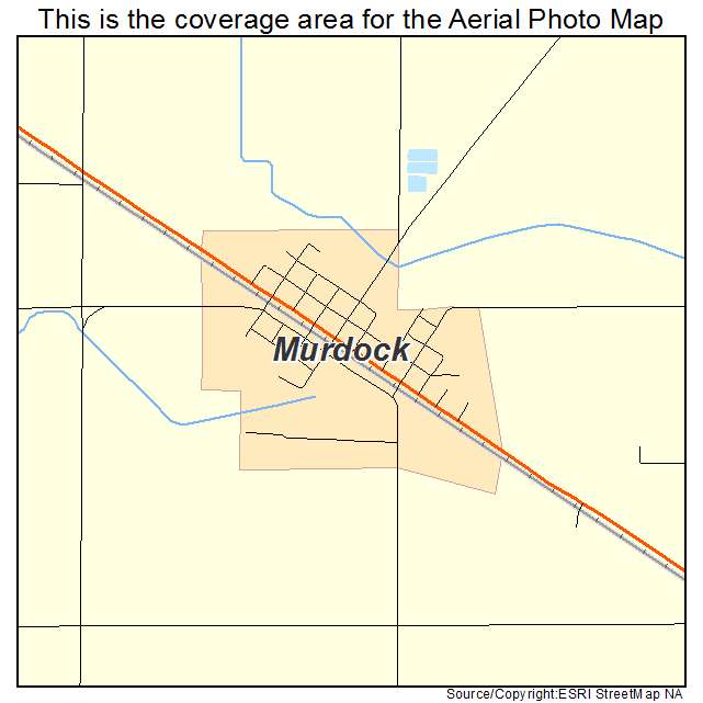 Murdock, MN location map 