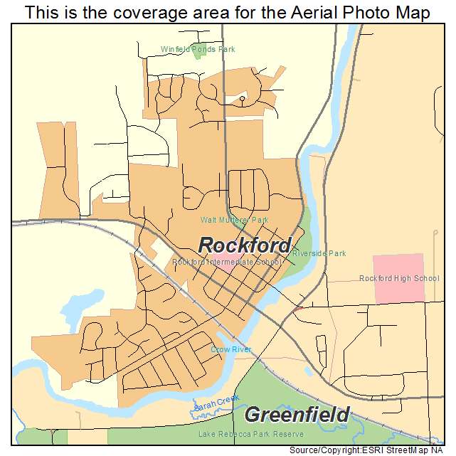 Rockford, MN location map 