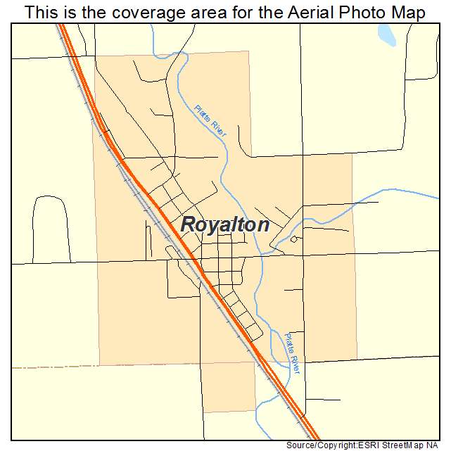 Royalton, MN location map 
