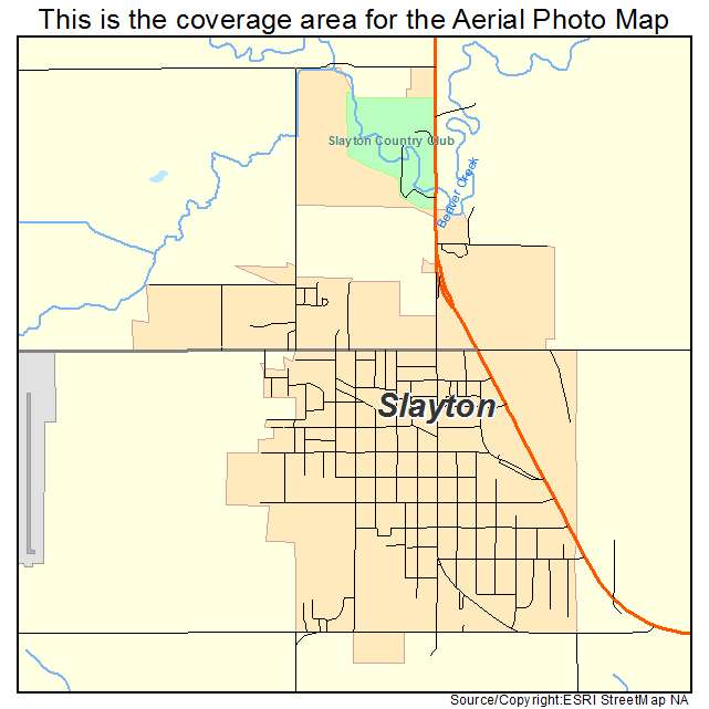 Slayton, MN location map 