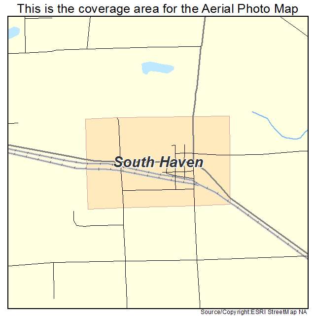 South Haven, MN location map 