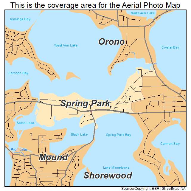 Spring Park, MN location map 