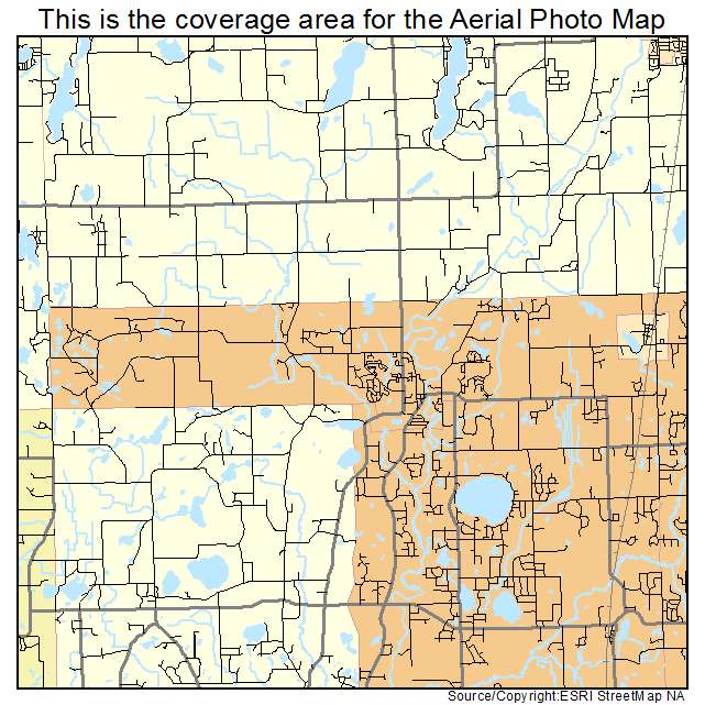 St Francis, MN location map 