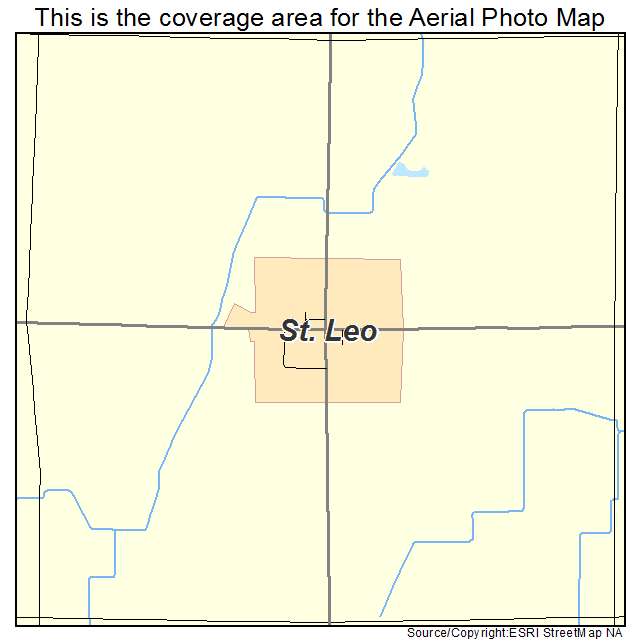 St Leo, MN location map 