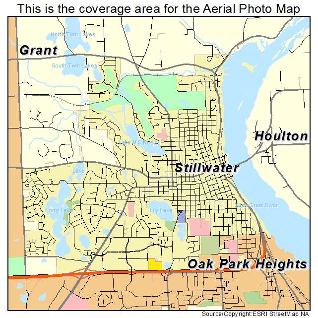 Stillwater, MN location map 