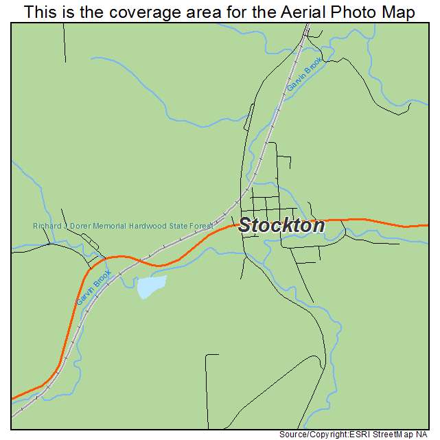 Stockton, MN location map 