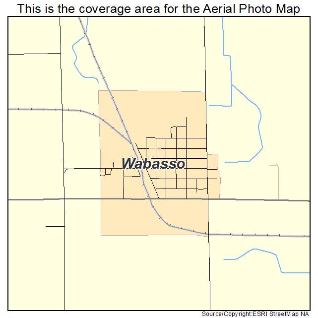 Wabasso, MN location map 