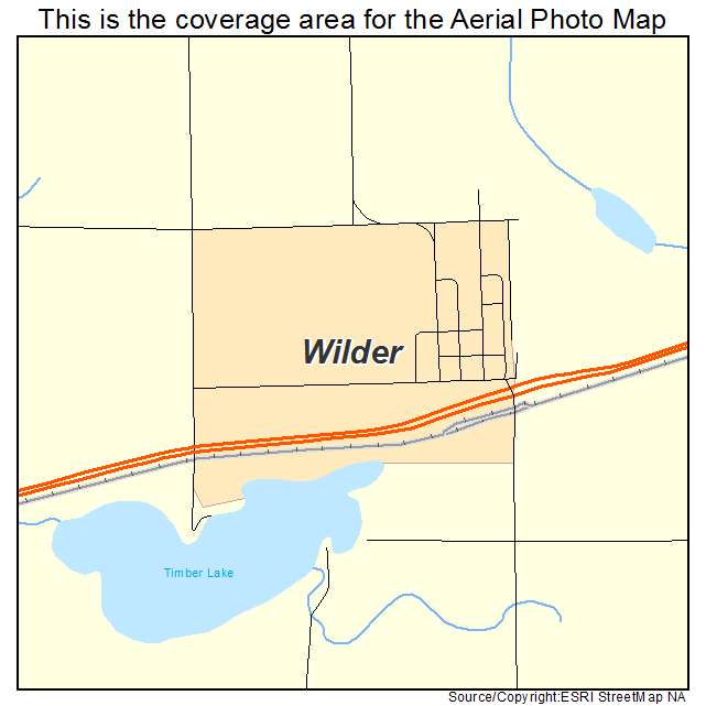 Wilder, MN location map 