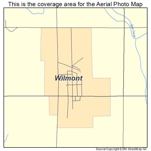 Wilmont, MN location map 