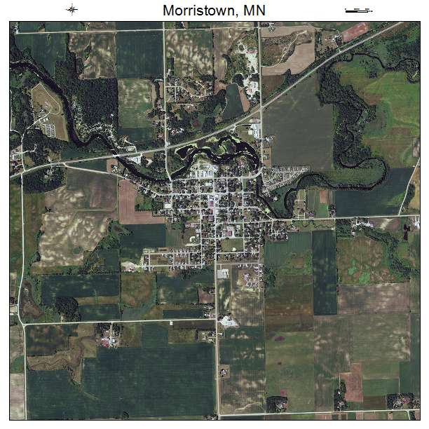 Morristown, MN air photo map