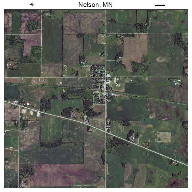 Nelson, MN air photo map