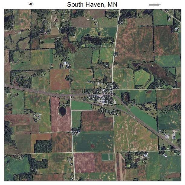 South Haven, MN air photo map